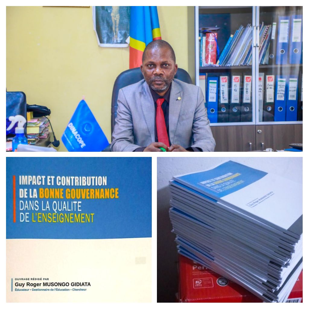 EDU-NC Lomami 1 : Rentrée scolaire, le livre de Guy Roger MUSONGO sur la gouvernance revient au premier plan