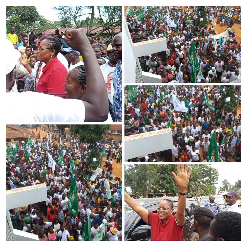 Sacre de Mgr Eustache NTAMBWE : Véronique LUMANU CIMPAKA fait carton plein à Kabinda, entre dialogue, changement de la Constitution et nouvelle politique